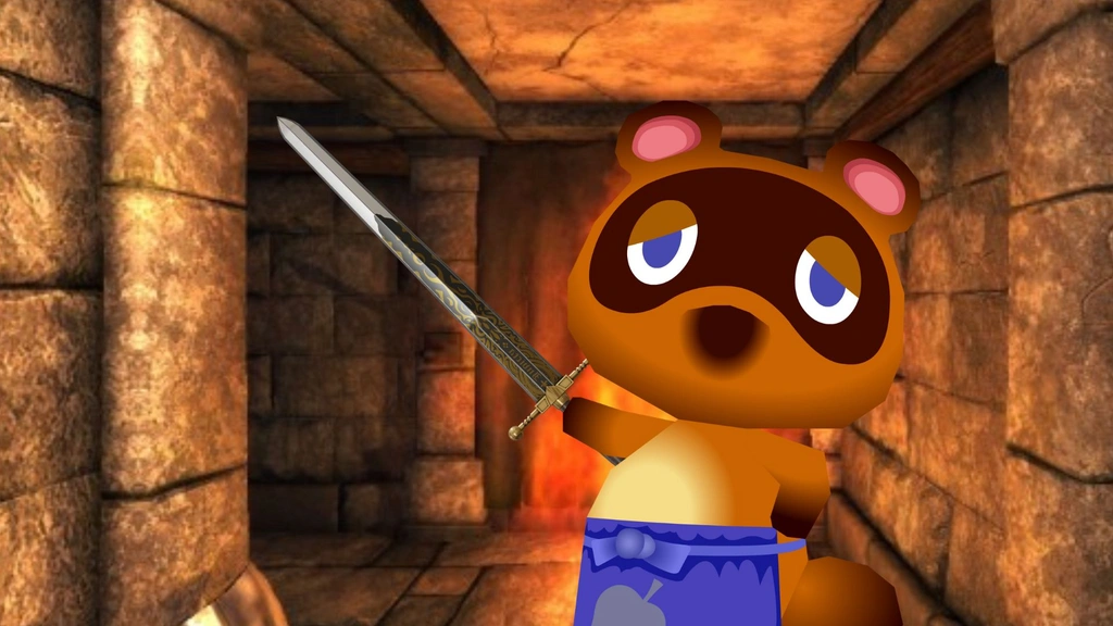 Tom Nook avec une épée ? C'était le projet de Nintendo pour le premier épisode de sa licence : Animal Crossing aurait été totalement différent