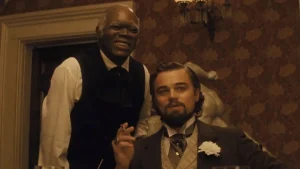 "Dis cette m*rde duc*n" Samuel L Jackson a sa façon bien à lui de motiver Leonardo DiCaprio sur un film de Quentin Tarantino