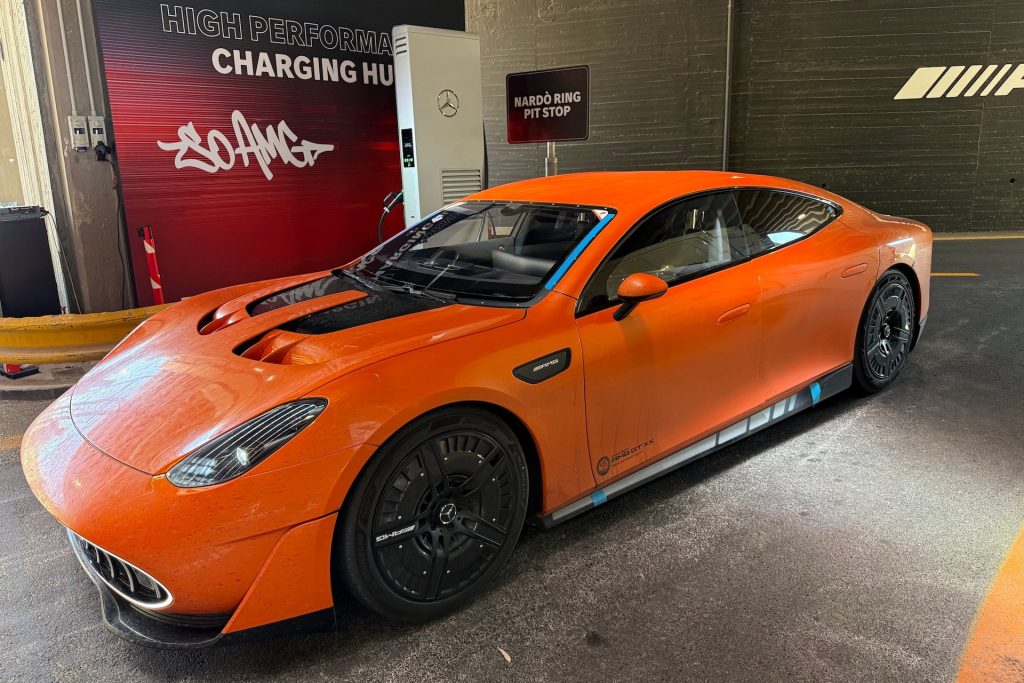 Actionneur à Plasma, charge à 850 kW, 25 records… on a roulé dans l’AMG GT XX, le monstre électrique de Mercedes