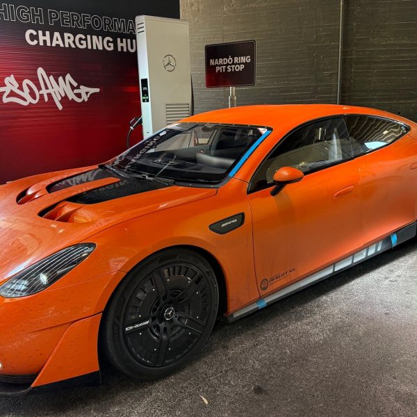Actionneur à Plasma, charge à 850 kW, 25 records… on a roulé dans l’AMG GT XX, le monstre électrique de Mercedes