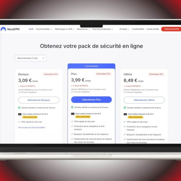 Erreur de prix sur NordVPN ! Dépêchez-vous pour gagner jusqu’à 525 € d’un coup