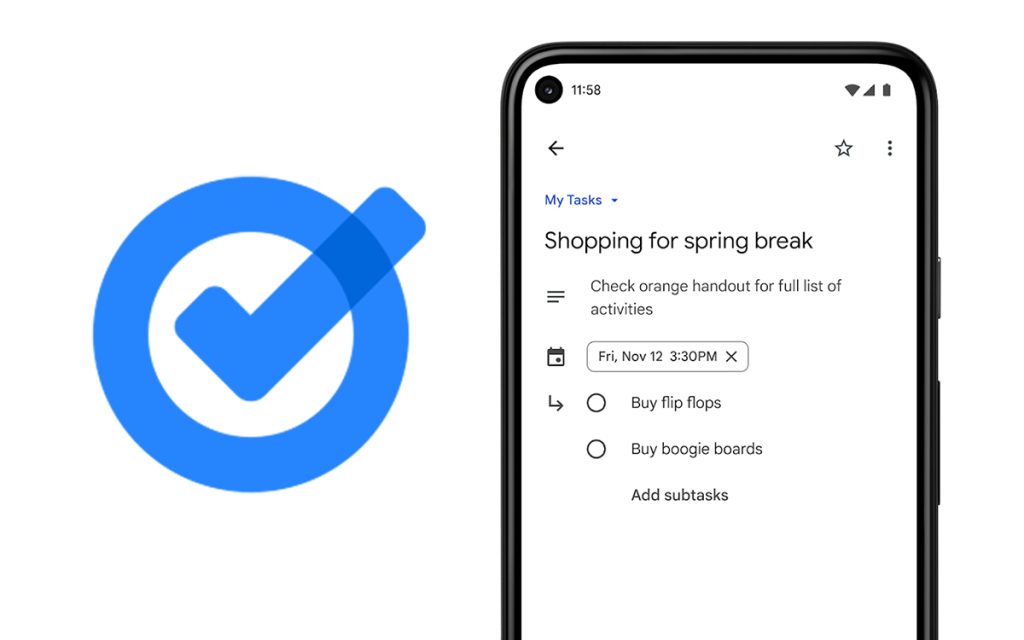 Grâce à cette nouveauté, Google Tasks va vous éviter de trop procrastiner
