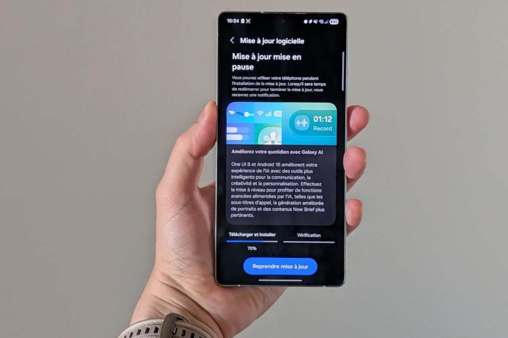 One UI 8 (Android 16) débarque aujourd’hui en France : voici tous les changements de la mise à jour en français