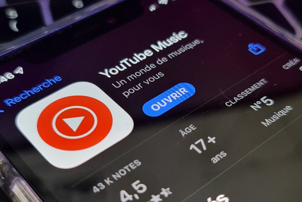 Google veut faire payer les paroles sur YouTube Music