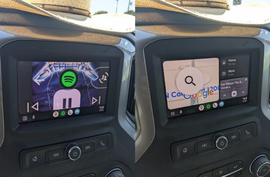 Ce bug étrange transforme Android Auto en loupe géante