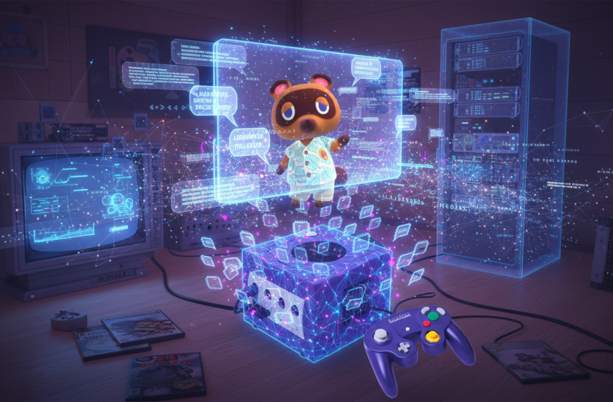 Il connecte Animal Crossing à l'IA en hackant la mémoire de sa GameCube