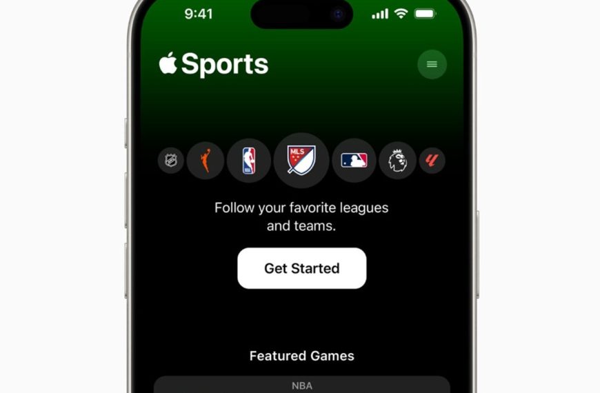 L’application Apple Sports arrive sur iPhone en France, et elle est gratuite