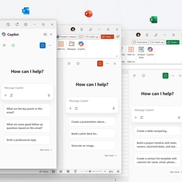 Un assistant IA optimisé pour Word, Excel, PowerPoint et Outlook : Copilot Chat débarque dans les applications Microsoft 365