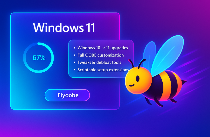 FlyOOBE – L'outil qui installe Windows 11 sur n'importe quel PC
