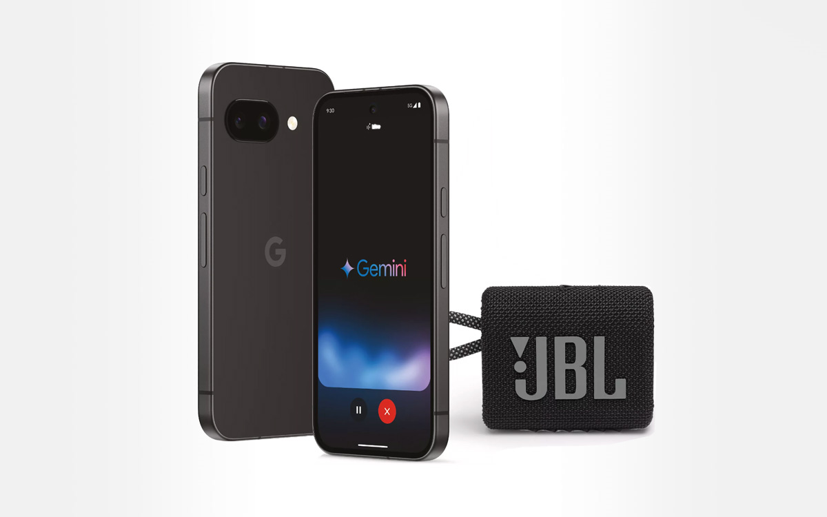 Le pack Google Pixel 9a avec la JBL Go 3 est affiché à prix mini pour les French Days, vite !