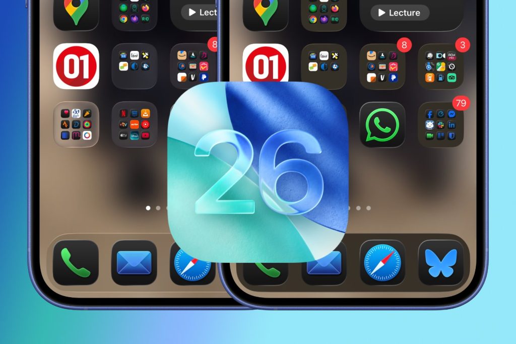 iOS 26 : comment diminuer la transparence de Liquid Glass ?