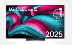Belle chute de prix sur la TV LG OLED C5 (2025): une offre à ne pas manquer