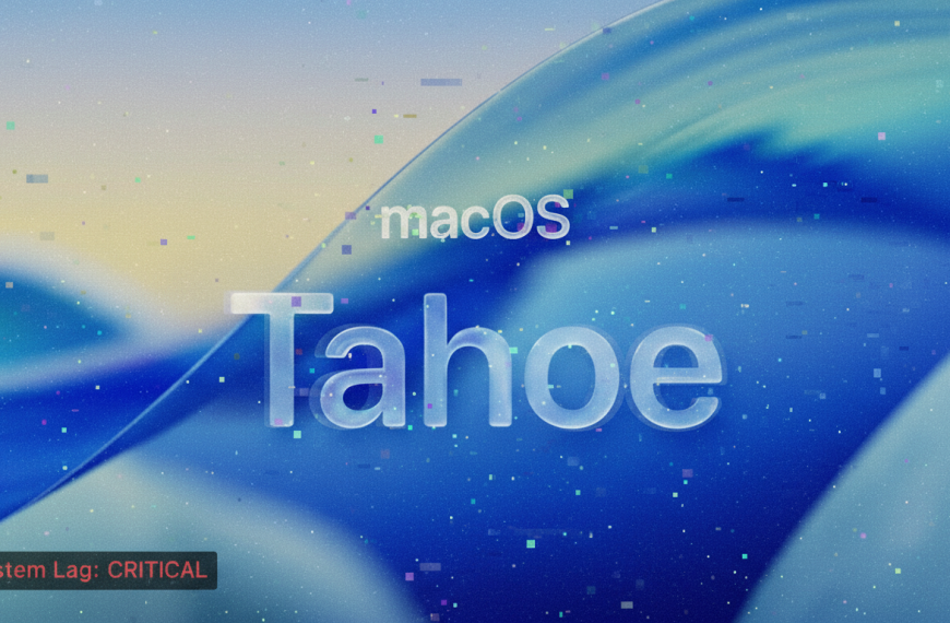 macOS Tahoe rame ? J'ai peut-être la solution