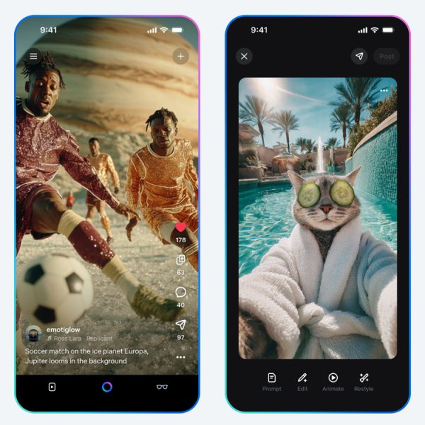 Meta invente le TikTok de l’IA, un nouveau réseau social dont personne ne veut