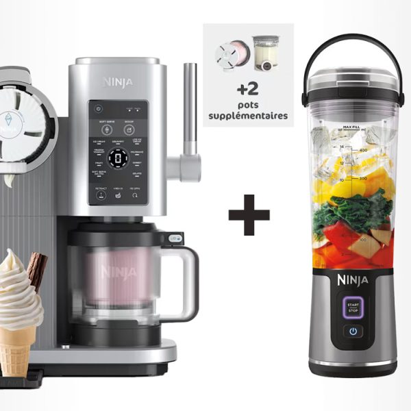 Ninja Swirl by CREAMi : vite, la nouvelle machine à glaces 13-en-1 est déjà à prix cassé avec un blender offert !