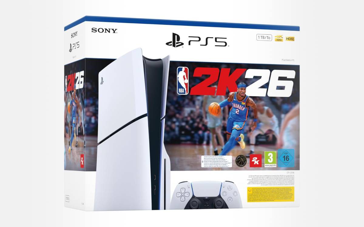 PS5 Slim : Amazon propose un très bon prix pour la console Sony avec le jeu NBA 2K26