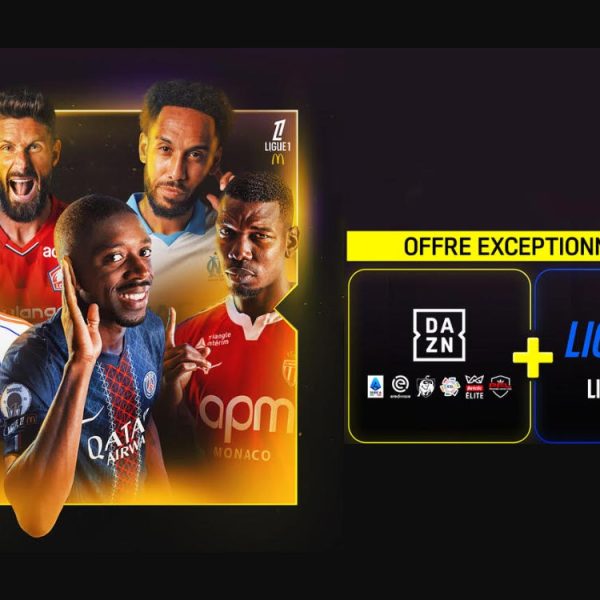 Suivez la Ligue 1, la Serie A et plus encore grâce à ce pack DAZN à petit prix !