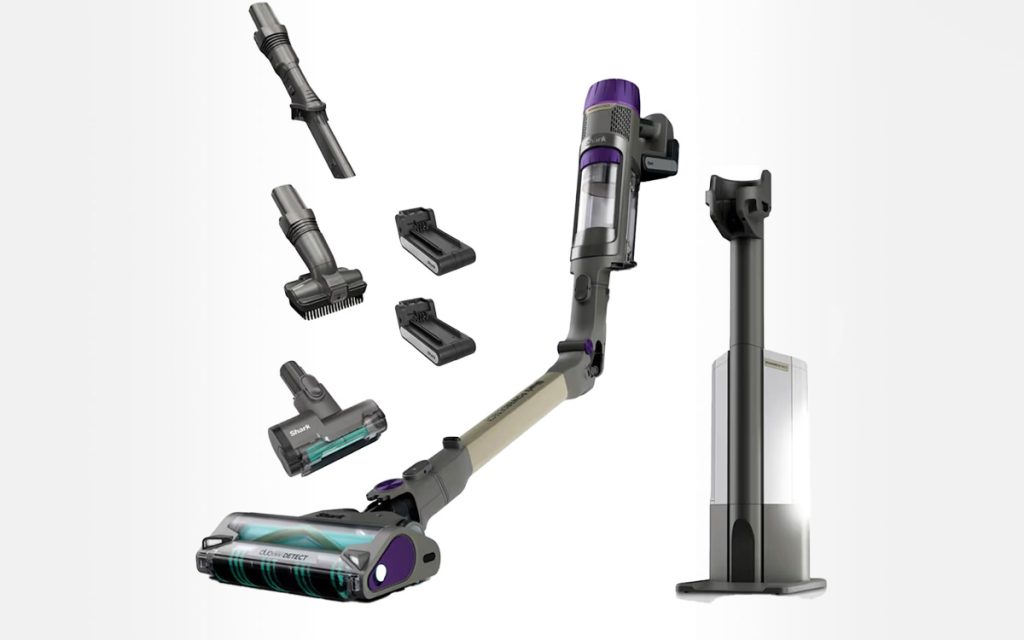 L’aspirateur Shark PowerDetect Clean passe à prix cassé dans un pack complet avec une base de vidage automatique et 2 batteries !