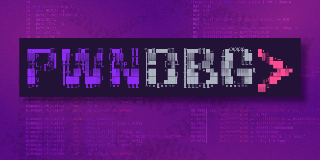 Pwndbg – Le débogueur qui a décidé que GDB c'était trop nul