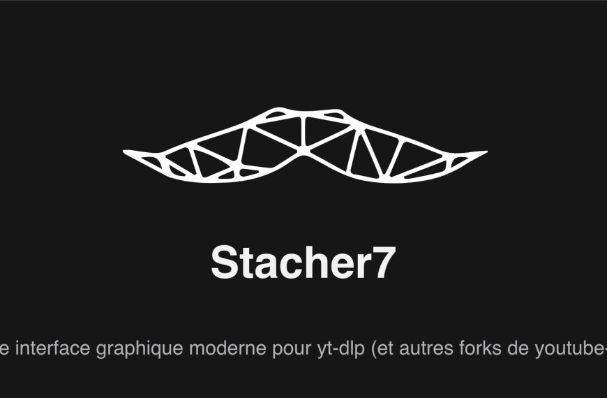 Stacher7 – Le meilleur téléchargeur YouTube dont personne ne vous parle