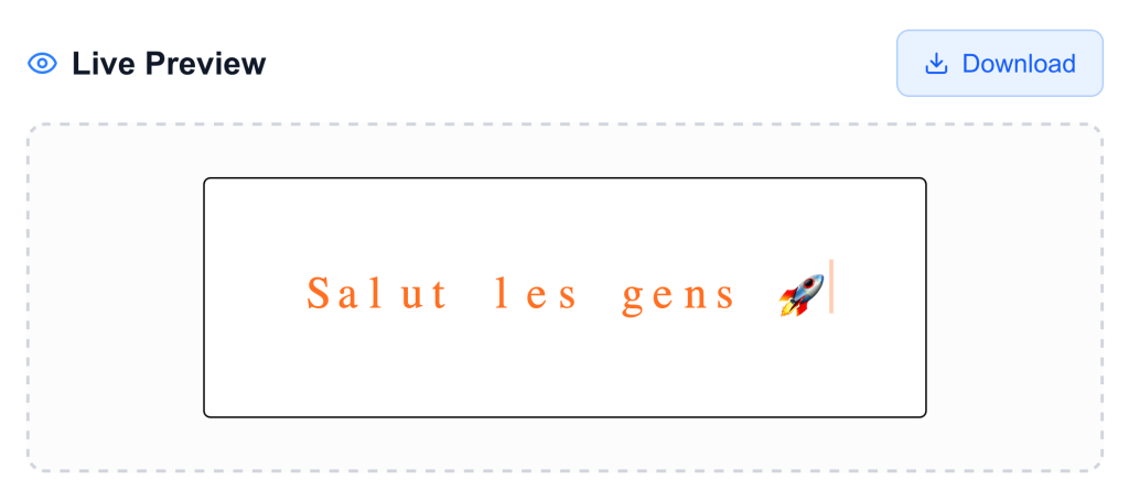 TypingSVG – Un générateur d'animations qui rend vos textes vivants
