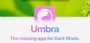 Umbra – Un fond d’écran qui suit le mouvement mode sombre / clair de macOS