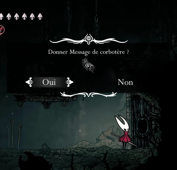 Message de Corbotère Silksong : Craw Summons… Comment avoir l'objet et où l'utiliser pour un boss inédit ?