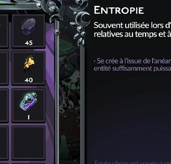 Entropie Hades 2 : Comment et où trouver cette ressource ?