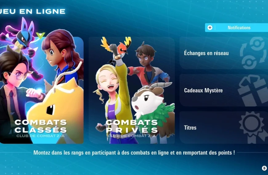 Echanges & évolutions Pokémon ZA : la liste complète des codes pour obtenir vos évolutions de Pokémon