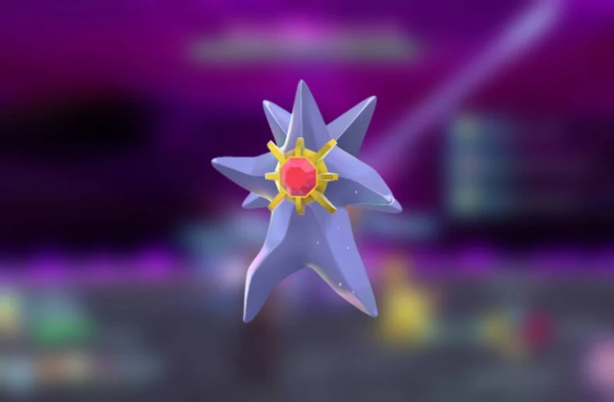 Mega Staross Pokémon ZA : comment avoir la gemme et le faire évoluer ? Notre guide