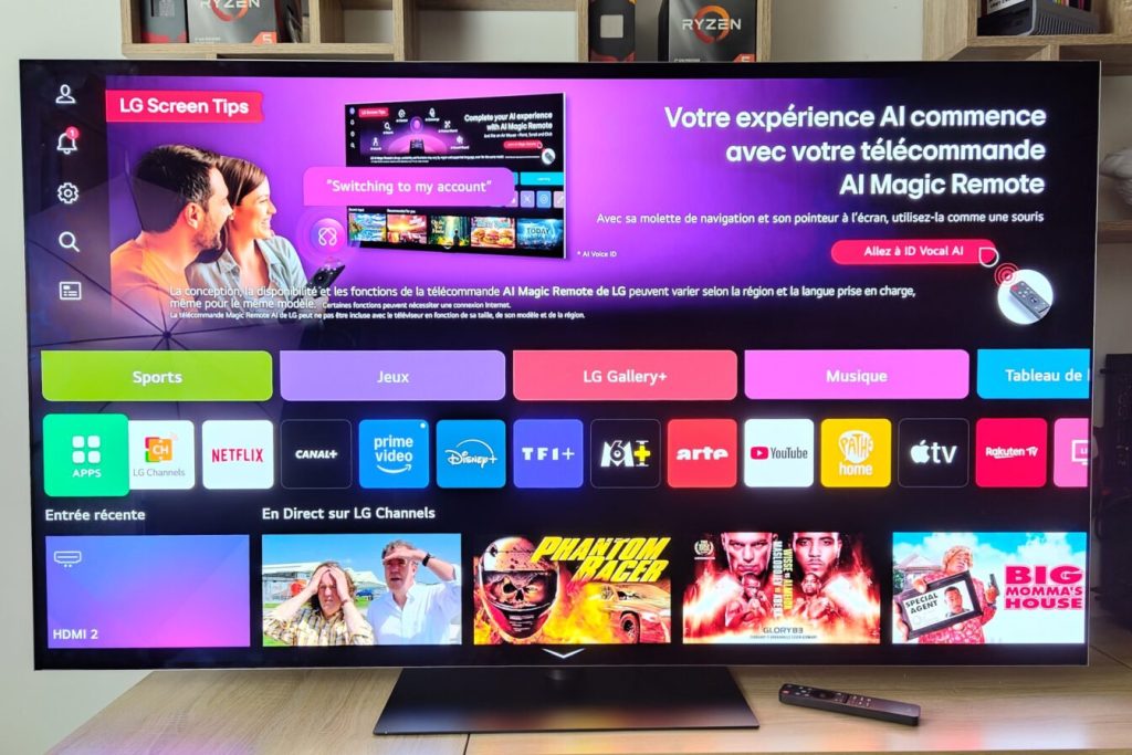 Test LG OLED65G5 : plus qu’un téléviseur, une véritable œuvre d’art sur le mur du salon ?
