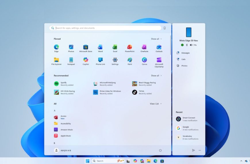 Comment activer le nouveau menu Démarrer de Windows 11 en avance