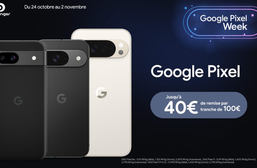 Boulanger lance la Pixel Week : -200 euros sur les Google Pixel, c’est maintenant ou jamais !