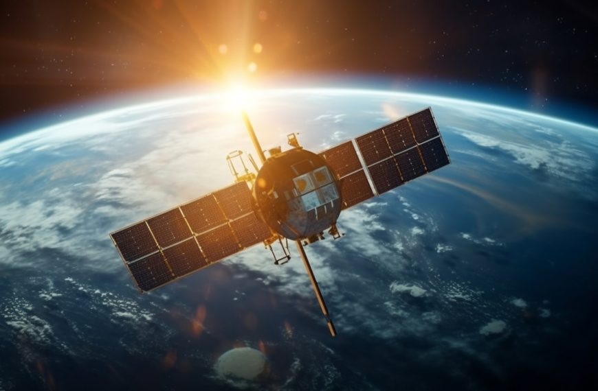 Ce satellite fête le début se sa mission en prenant un selfie, voici le résultat