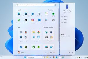Windows 11 : comment forcer l’activation du nouveau menu Démarrer