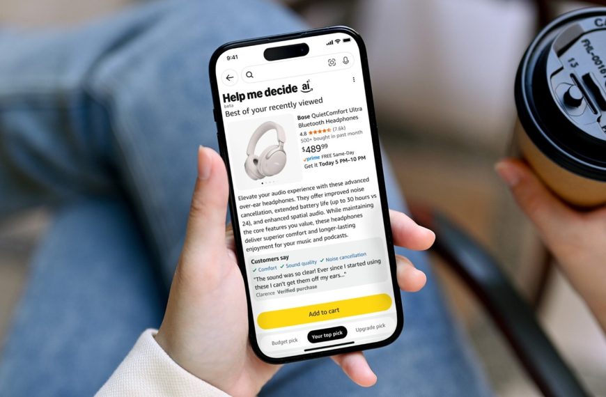 “Aide-moi à choisir” : l’IA d’Amazon vous explique quel produit vous devez acheter, et pourquoi