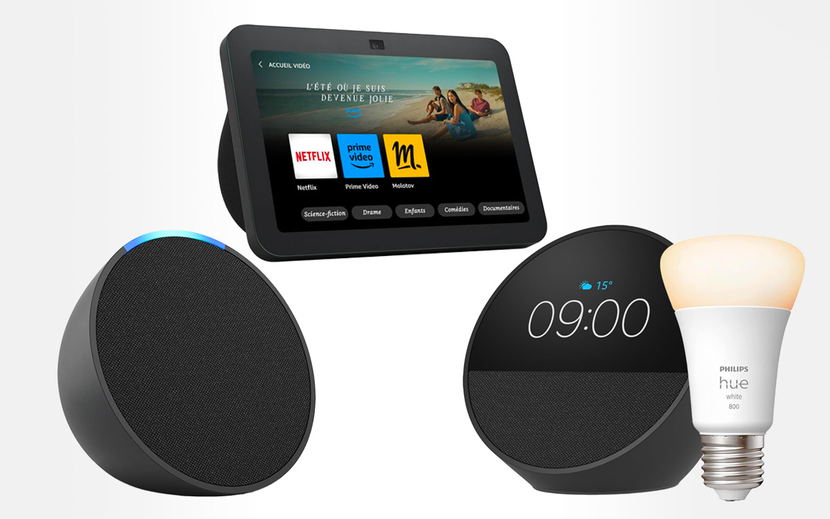 Amazon Echo : vite, les enceintes connectées sont à moitié prix, profitez-en !
