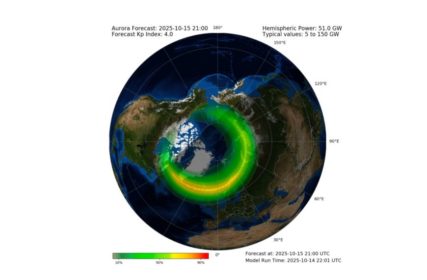 Regardez le ciel ce soir, une tempête solaire pourrait offrir des aurores boréales jusqu’en France