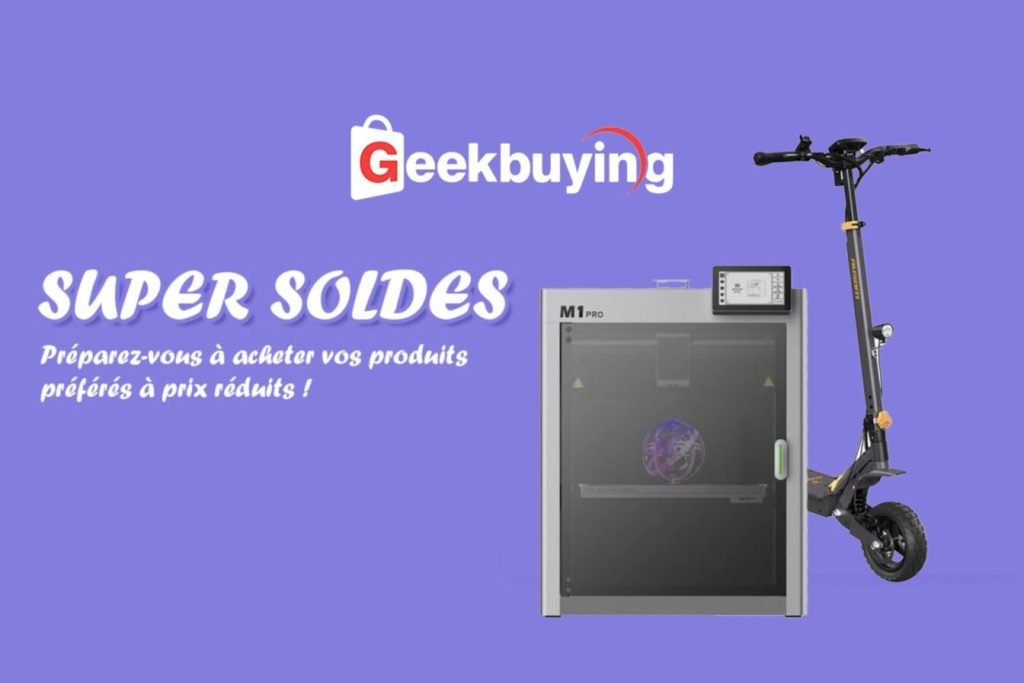 L’opération Super Soldes se poursuit chez Geekbuying, avec toujours de très bonnes affaires à saisir