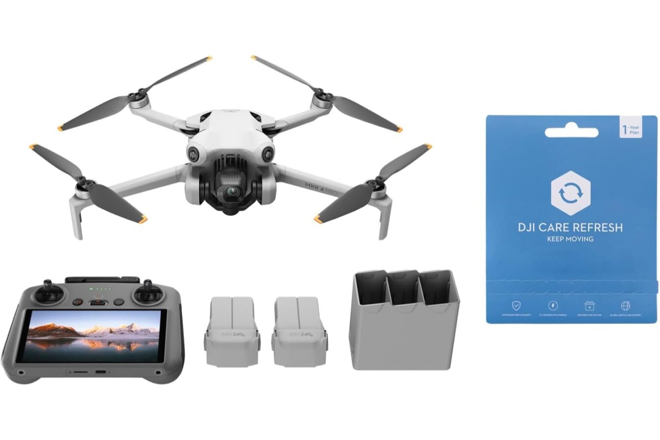 Amazon déstocke le pack DJI avec le drone Mini 4 Pro et 3 batteries, il se vend par palettes 😱