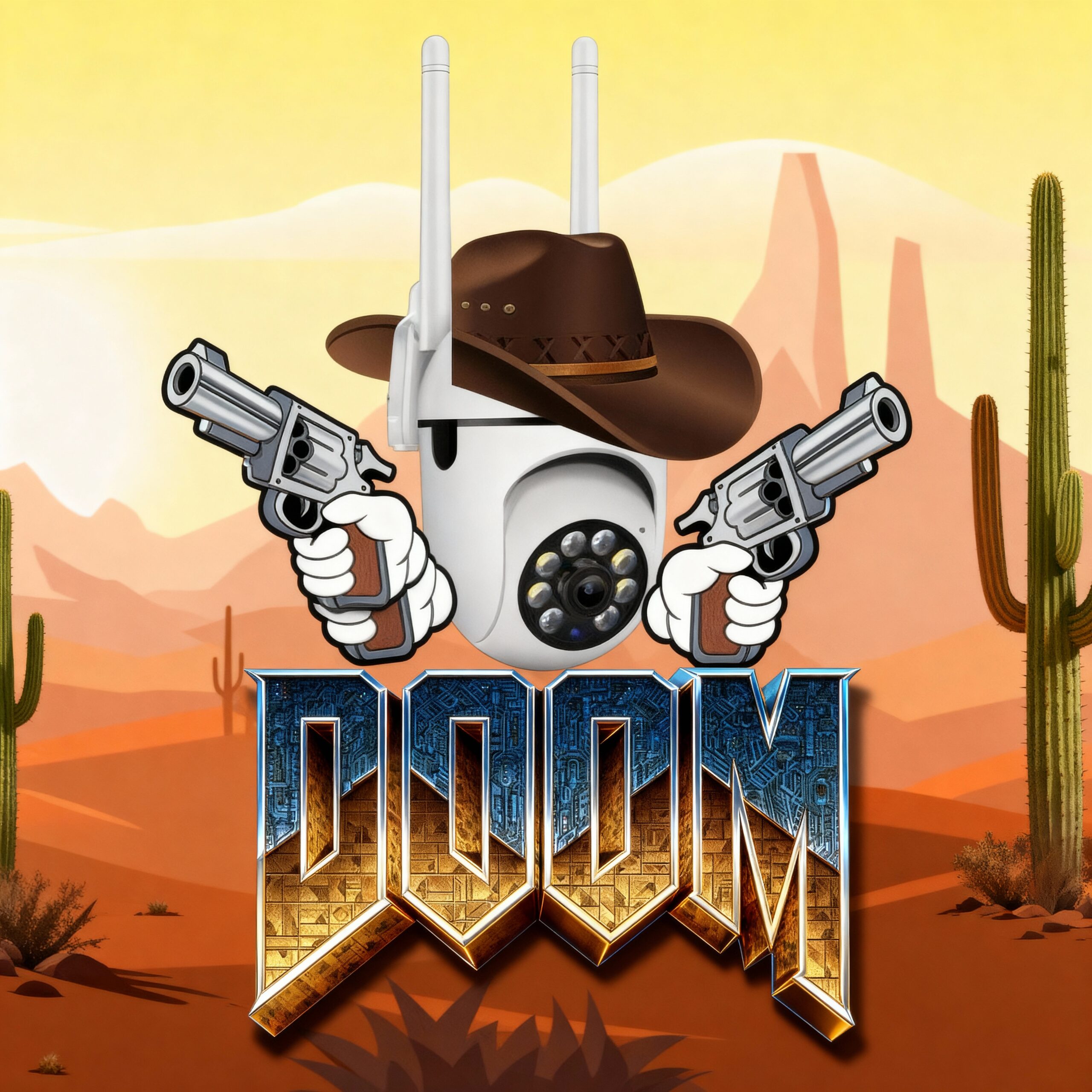 Il balance un stream de DOOM sur des caméras Yi pleines de failles