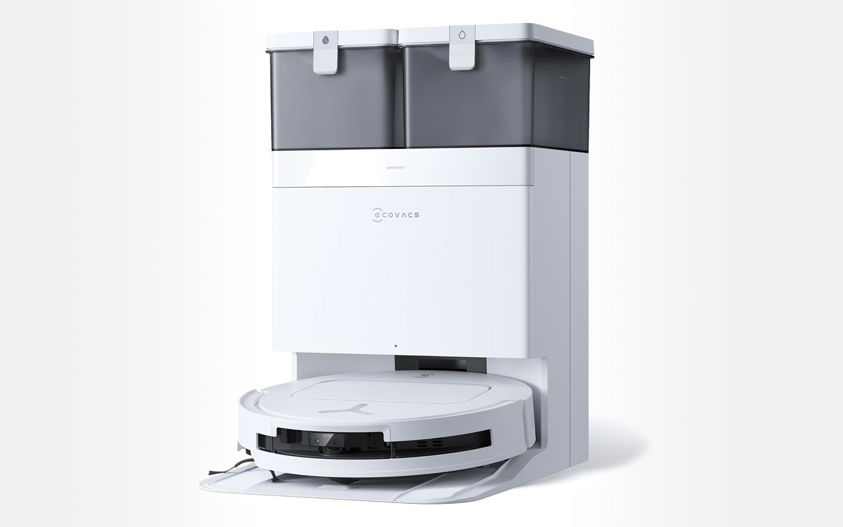 ECOVACS Deebot T50 Omni : l’aspirateur robot avec sa station de vidage et nettoyage automatique est à moitié prix pour les Jours Flash Prime