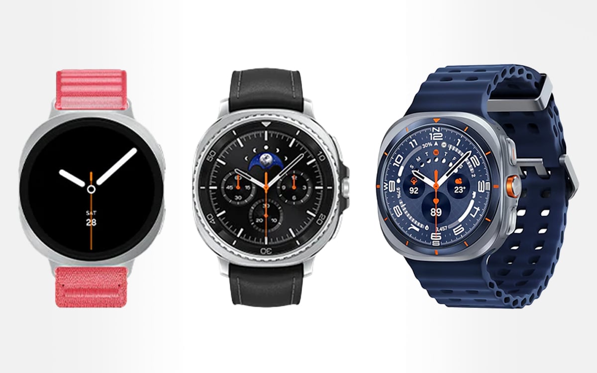Galaxy Watch 8, Watch 8 Classic et Watch Ultra dès 174,55 € : ce code promo casse le prix des montres connectées Samsung, vite !
