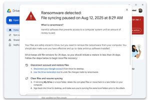 Ransomwares : l’arme secrète de Google Drive pour stopper l’attaque avant qu’il ne soit trop tard
