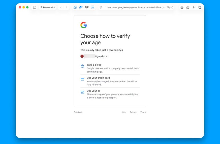 Google vérifie l’âge des utilisateurs sur le Play Store