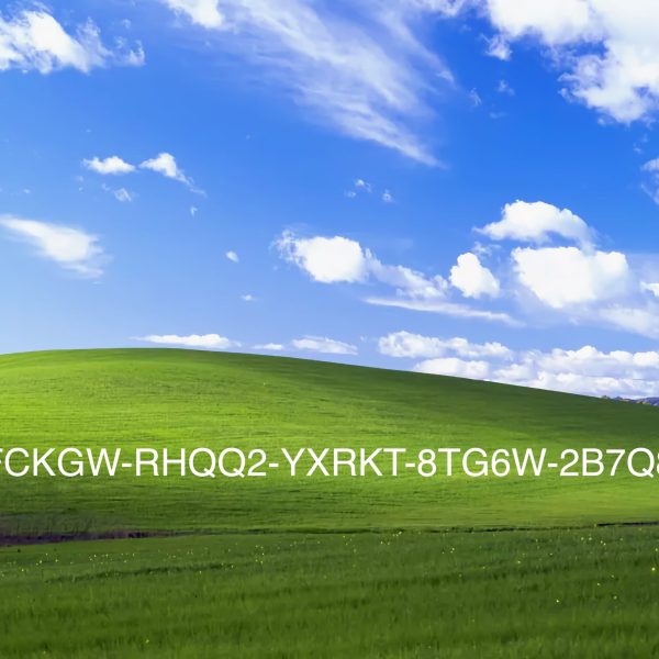 L'histoire vraie de la clé Windows XP la plus célèbre du monde : FCKGW-RHQQ2-YXRKT-8TG6W-2B7Q8