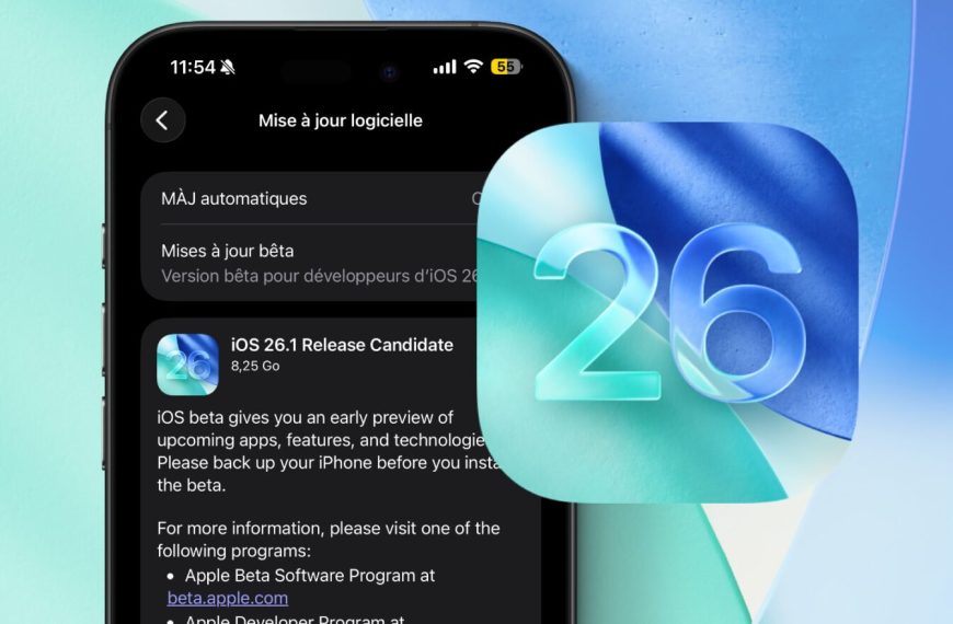 iOS 26.1 est bientôt là, voici les nouveautés à venir sur votre iPhone