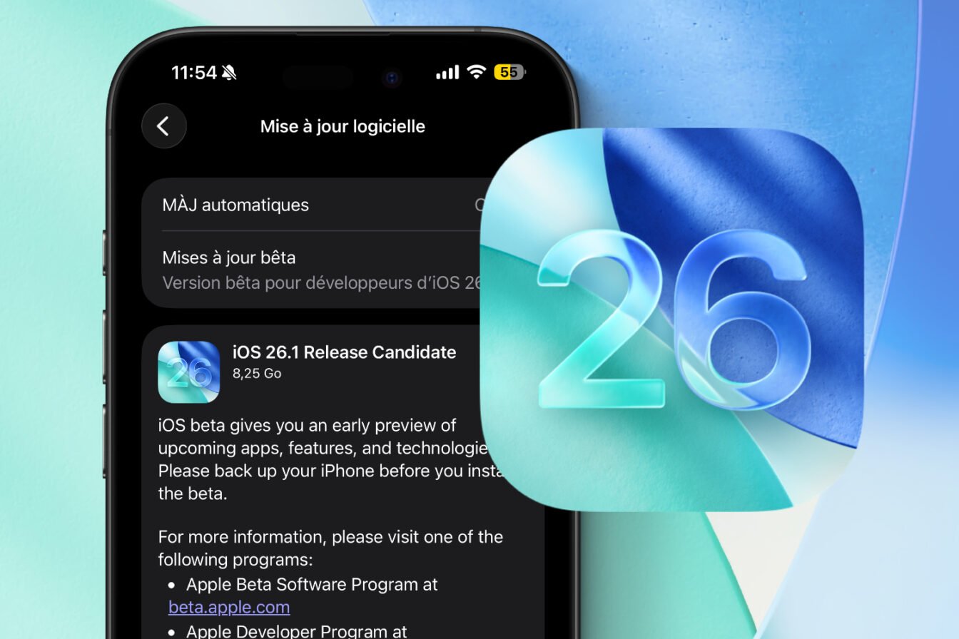 iOS 26.1 est bientôt là, voici les nouveautés à venir sur votre iPhone