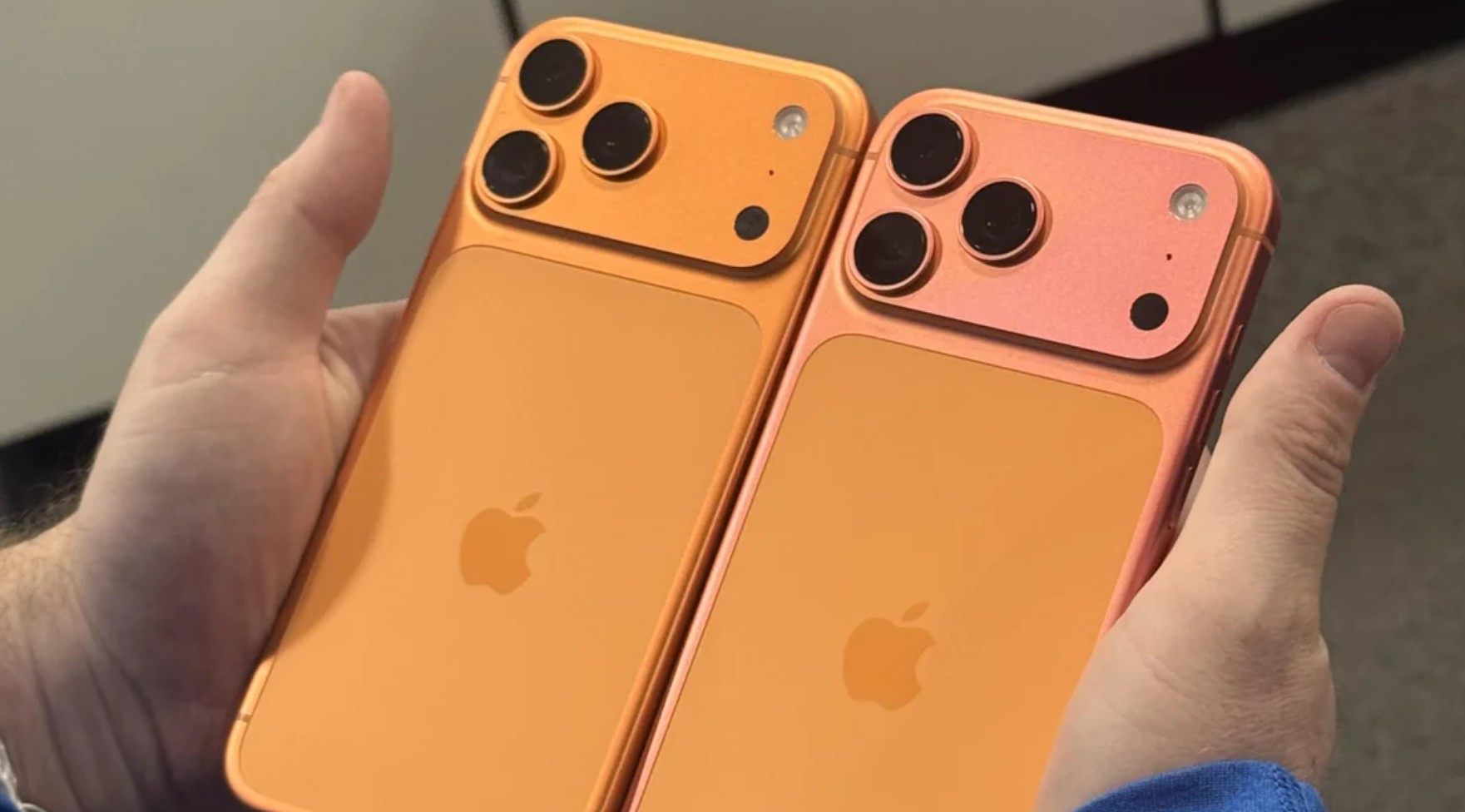 L’iPhone 17 Pro orange perd-il de sa couleur pour devenir rose ?