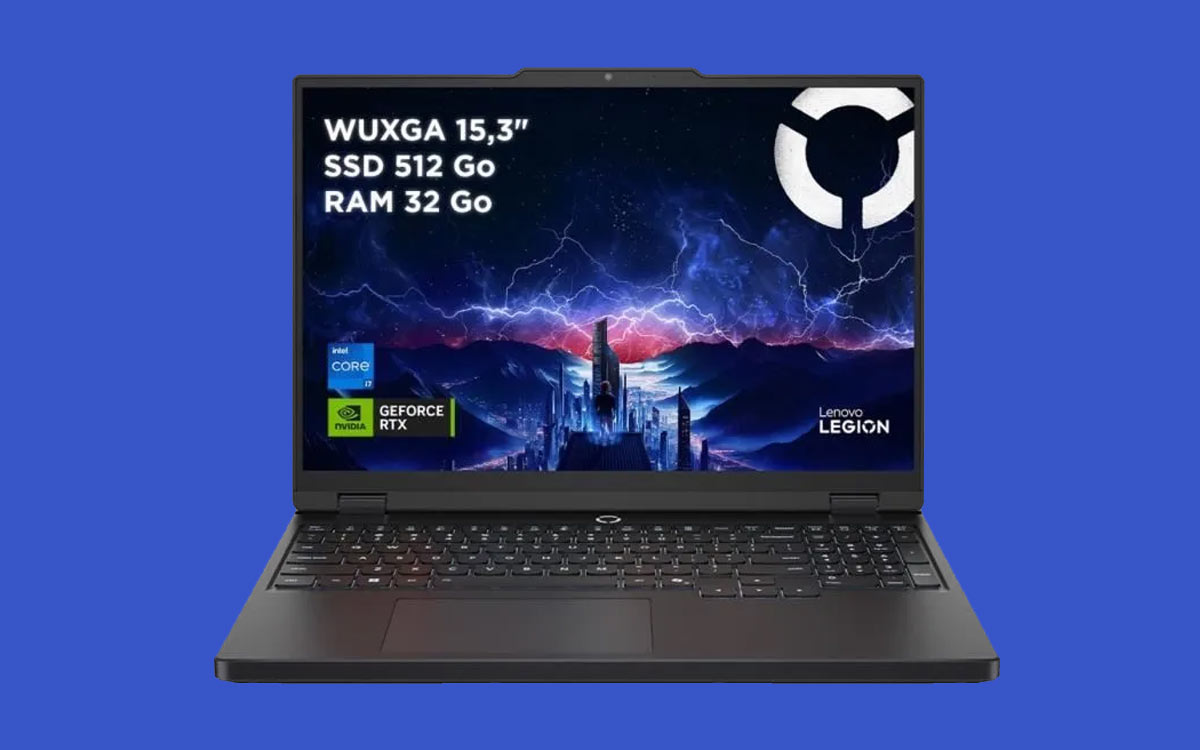 PC portable gamer : l’excellent Legion 5 de Lenovo, avec une RTX 5070 est à un prix exceptionnel !